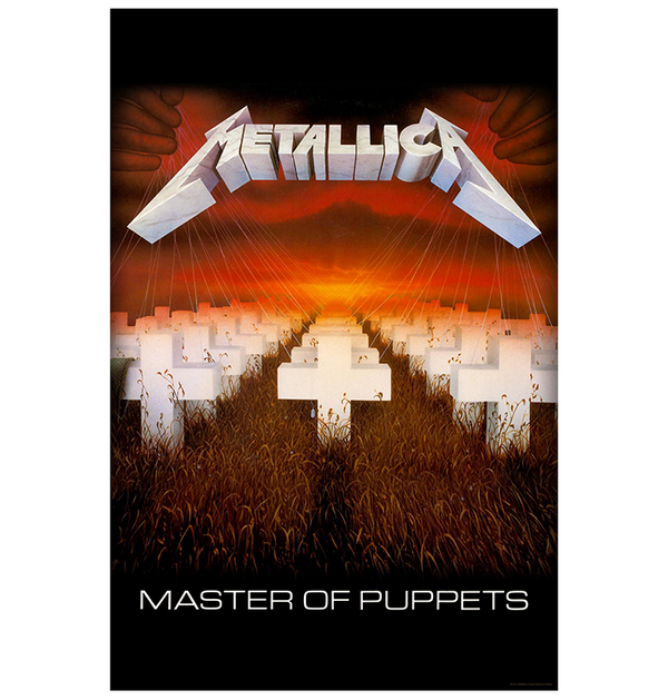 METALLICA - 'Master of Puppets' Flag