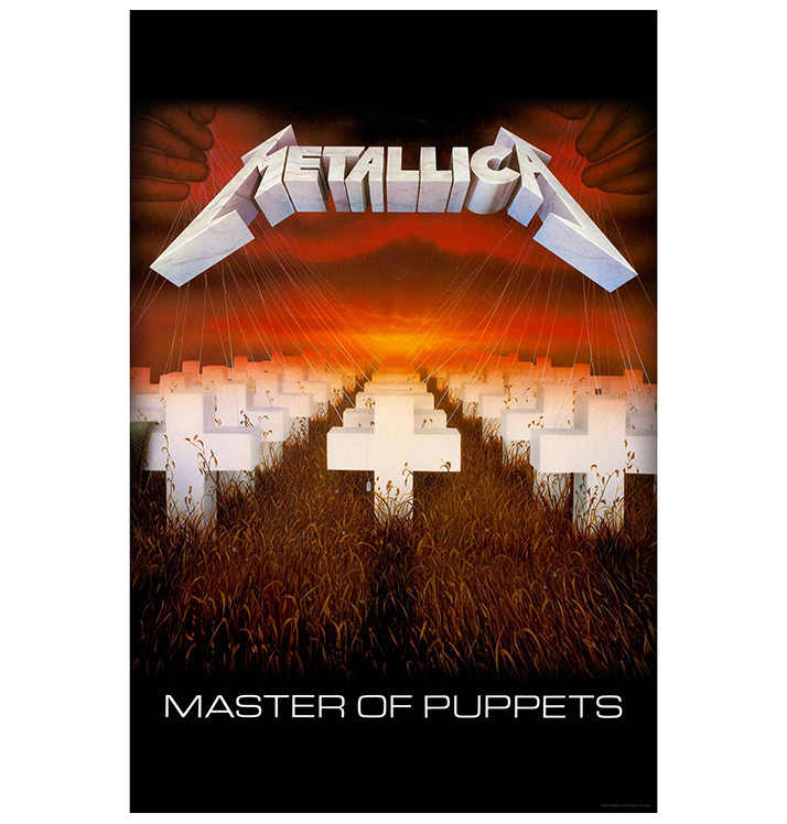 METALLICA - 'Master of Puppets' Flag