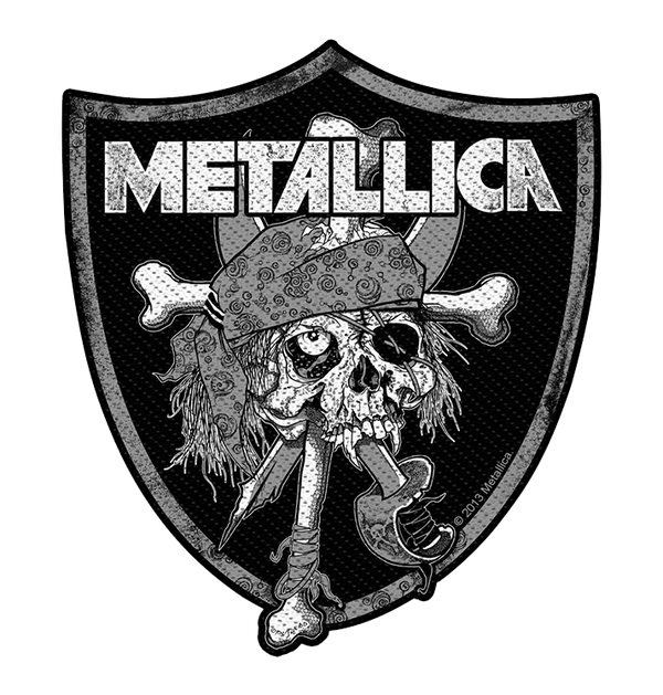 METALLICA - 'Raiders Skull' Patch