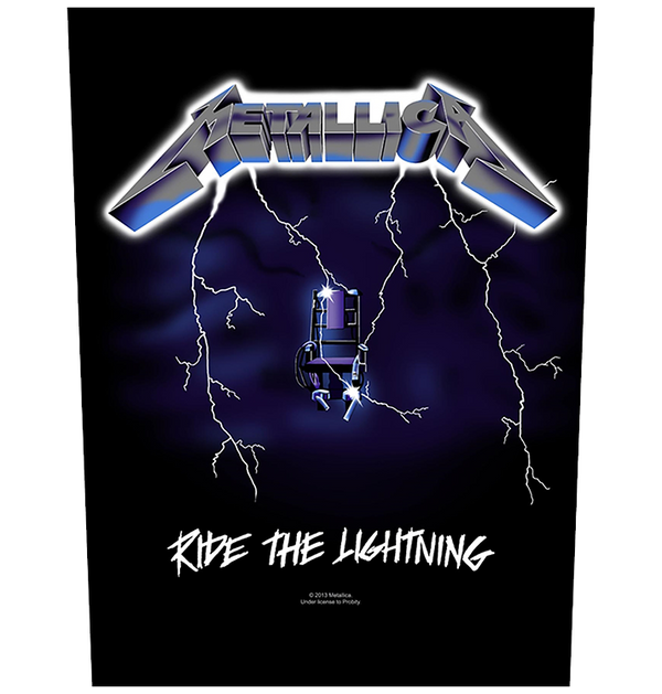 METALLICA - 'Ride The Lightning' Back Patch