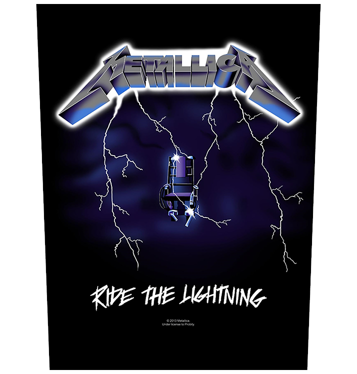 METALLICA - 'Ride The Lightning' Back Patch
