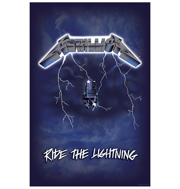 METALLICA - 'Ride The Lightning' Flag