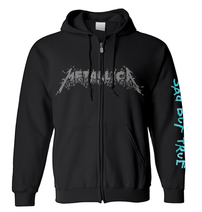 METALLICA Sad But True Zip Up Hoodie