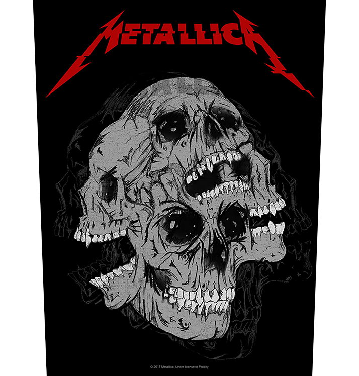 METALLICA - 'Skulls' Back Patch