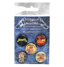 METALLICA - 'The Singles' Badge Set