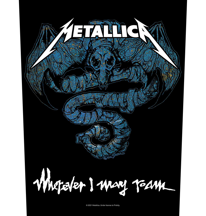 METALLICA - 'Wherever I May Roam' Back Patch