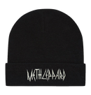 METH LEPPARD - 'Logo' Roll Up Beanie