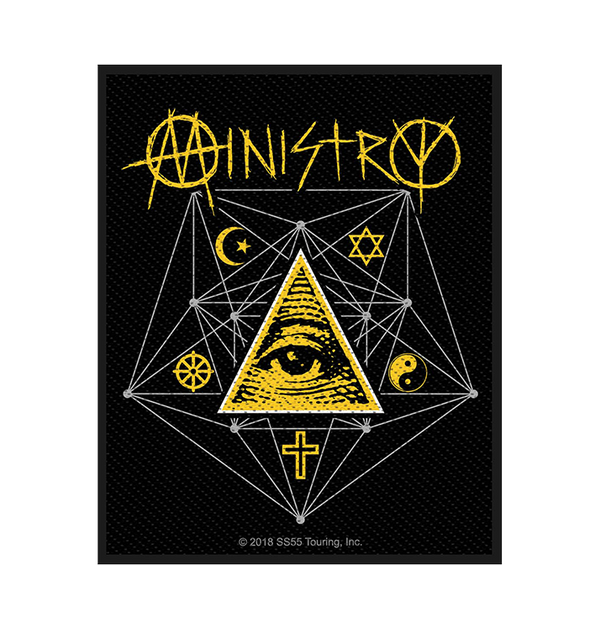 MINISTRY - 'All Seeing Eye' Patch