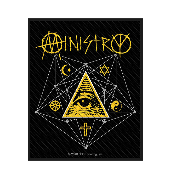 MINISTRY - 'All Seeing Eye' Patch