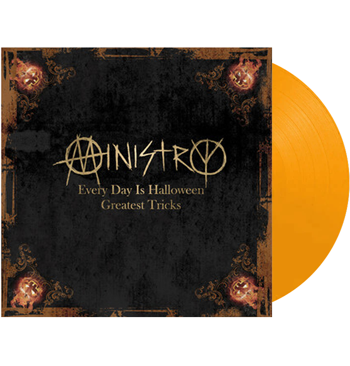 MINISTRY - 'Every Day Is Halloween - Greatest Tricks' Orange LP