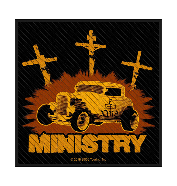 MINISTRY - 'Jesus Built My Hotrod' Patch