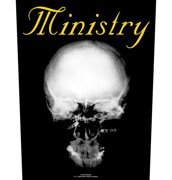 MINISTRY - 'The Mind is a Terrible Thing to Taste' Back Patch