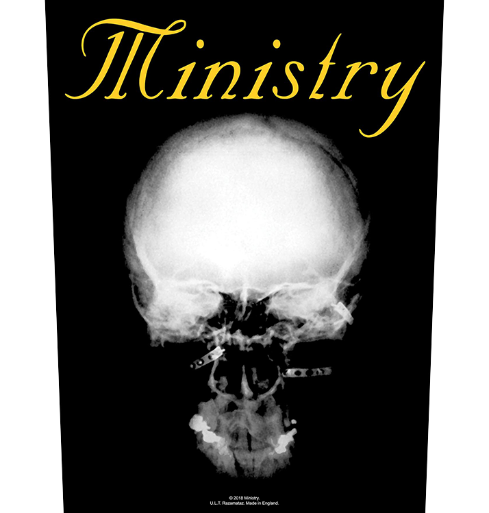 MINISTRY - 'The Mind is a Terrible Thing to Taste' Back Patch
