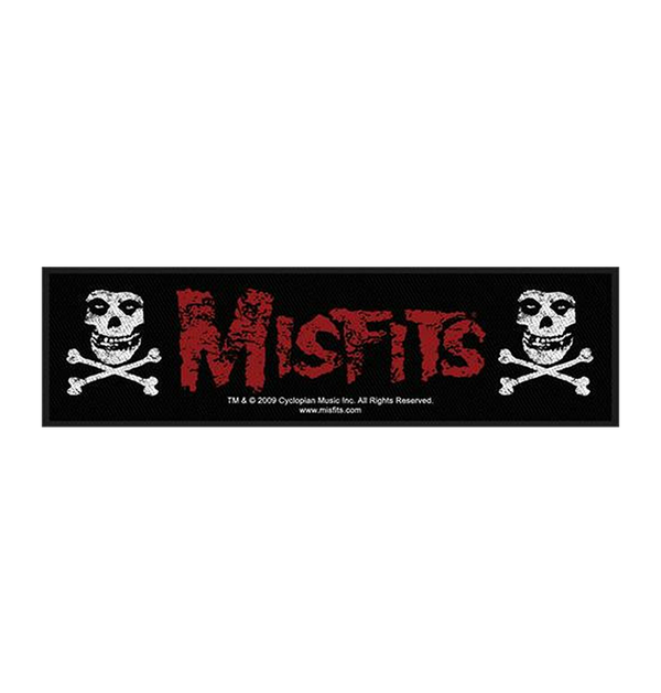 Misfits Crossed Hands Embroidered Patch