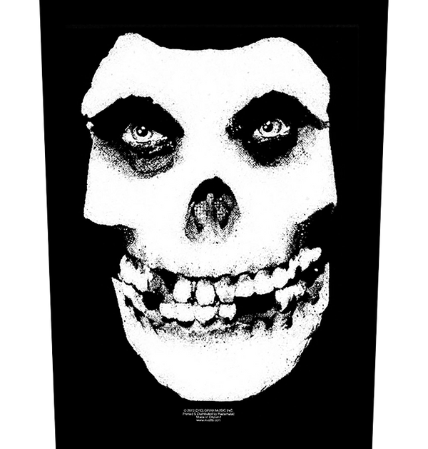 MISFITS - 'Face Skull' Back Patch