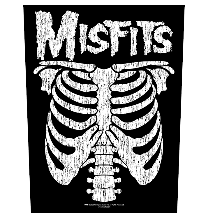 MISFITS - 'Ribcage' Back Patch