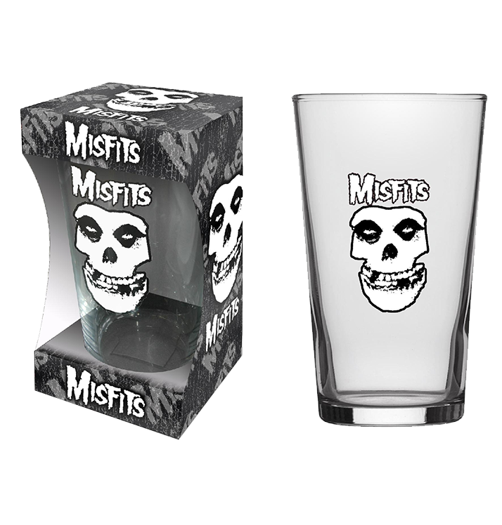 MISFITS - 'Skull' Beer Glass