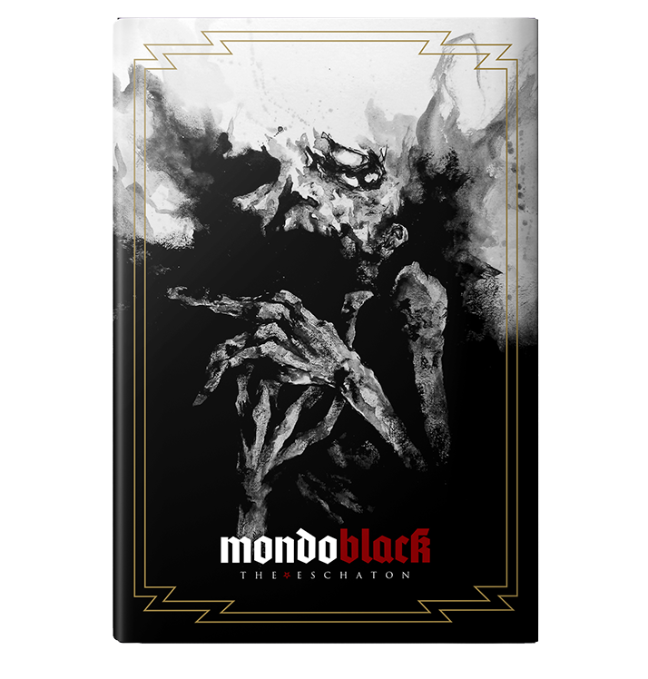 HEAVY MUSIC ARTWORK - 'Mondo Black' - The Eschaton