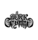 MÖRK GRYNING - 'Logo' Metal Pin