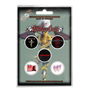 MÖTLEY CRÜE - 'Dr Feelgood' Badge Set