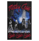 MÖTLEY CRÜE - 'Girls, Girls, Girls' Flag