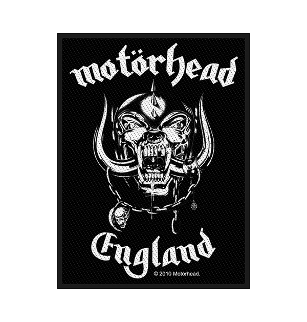 MOTÖRHEAD - 'England' Patch