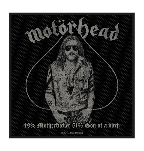 MOTÖRHEAD - '49% Motherfucker' Patch