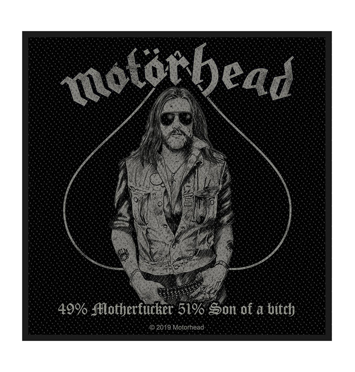 MOTÖRHEAD - '49% Motherfucker' Patch