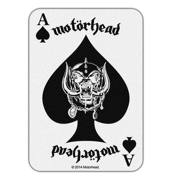 MOTÖRHEAD - 'Ace Of Spades Card' Patch