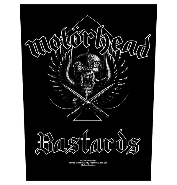 MOTÖRHEAD - 'Bastards' Back Patch