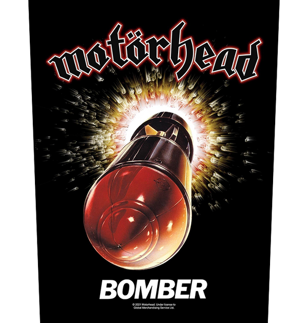 MOTÖRHEAD - 'Bomber Bomb' Back Patch