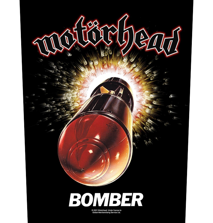 MOTÖRHEAD - 'Bomber Bomb' Back Patch