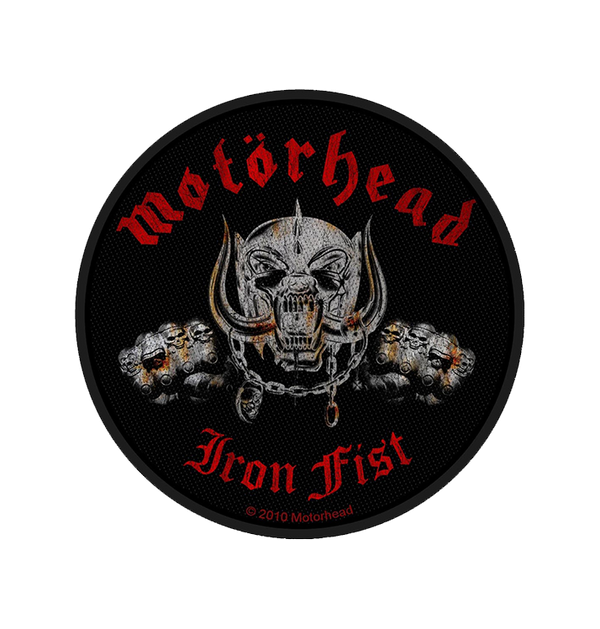 MOTÖRHEAD - 'Iron Fist / Skull' Patch