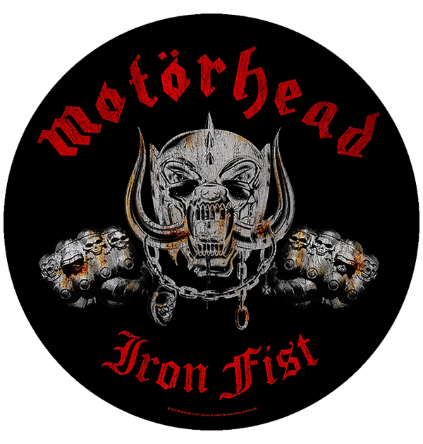MOTÖRHEAD - 'Iron Fist' Back Patch