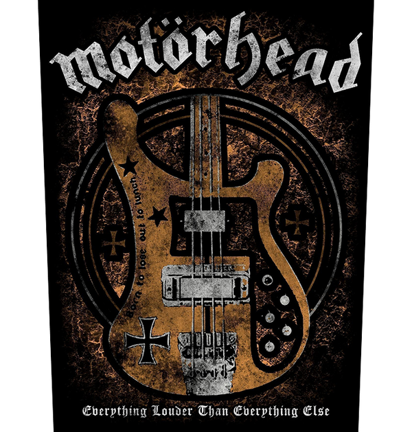 MOTÖRHEAD - 'Lemmy's Bass' Back Patch