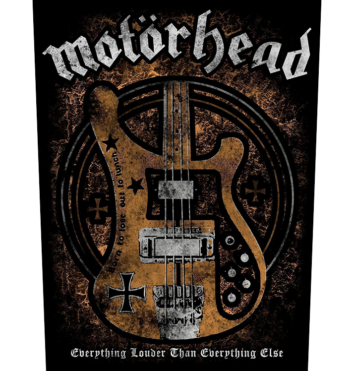 MOTÖRHEAD - 'Lemmy's Bass' Back Patch