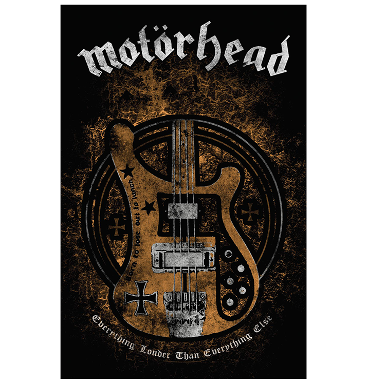 MOTÖRHEAD - 'Lemmy's Bass' Flag