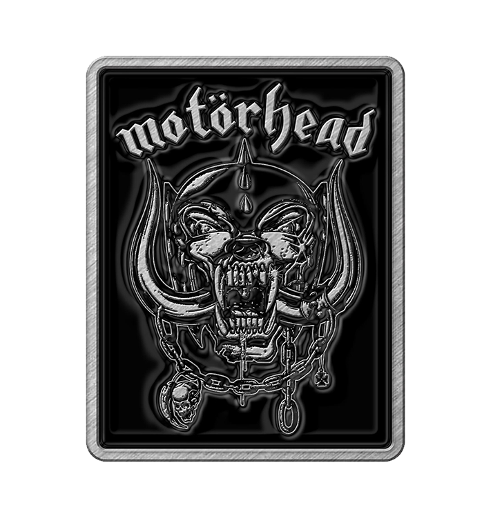 MOTÖRHEAD - 'Logo & Warpig' Metal Pin