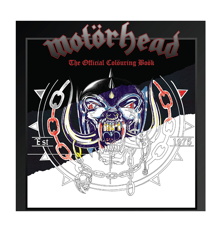 MOTÖRHEAD - The Official Motörhead Colouring Book