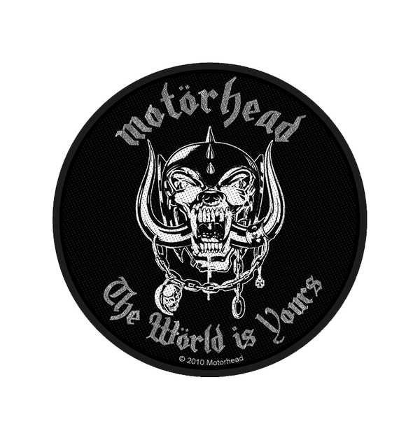 MOTÖRHEAD - 'The World Is Yours' Patch