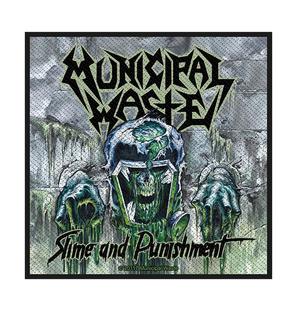 MUNICIPAL WASTE - 'Slime And Punishment' Patch