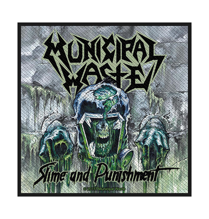 MUNICIPAL WASTE - 'Slime And Punishment' Patch