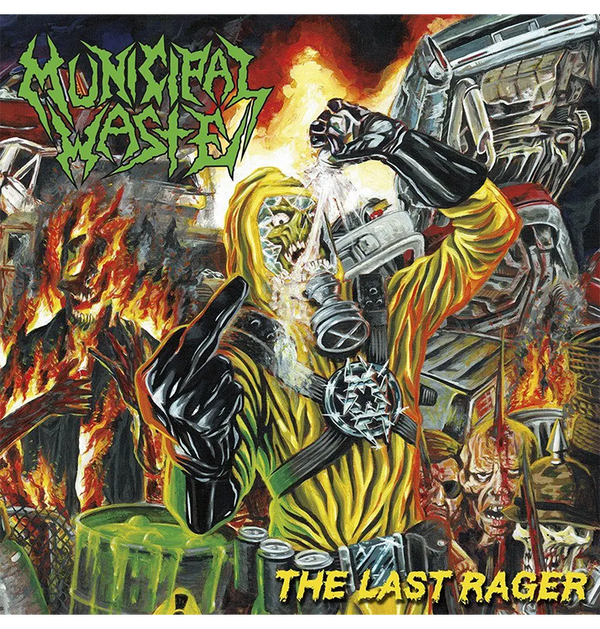MUNICIPAL WASTE - 'The Last Rager' CD