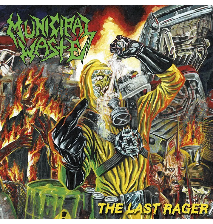 MUNICIPAL WASTE - 'The Last Rager' CD