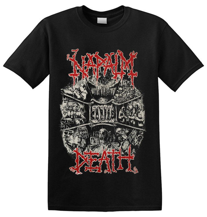 NAPALM DEATH - 'Coded Smears and More Uncommon Slurs' T-Shirt