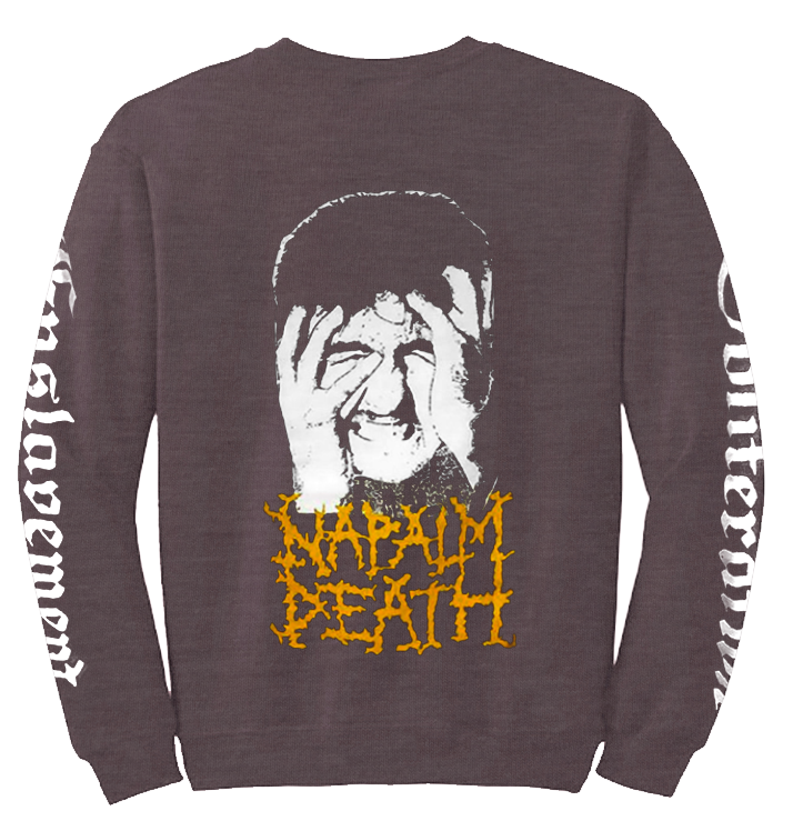 NAPALM DEATH - 'From Enslavement to Obliteration' Long Sleeve Sweatshirt