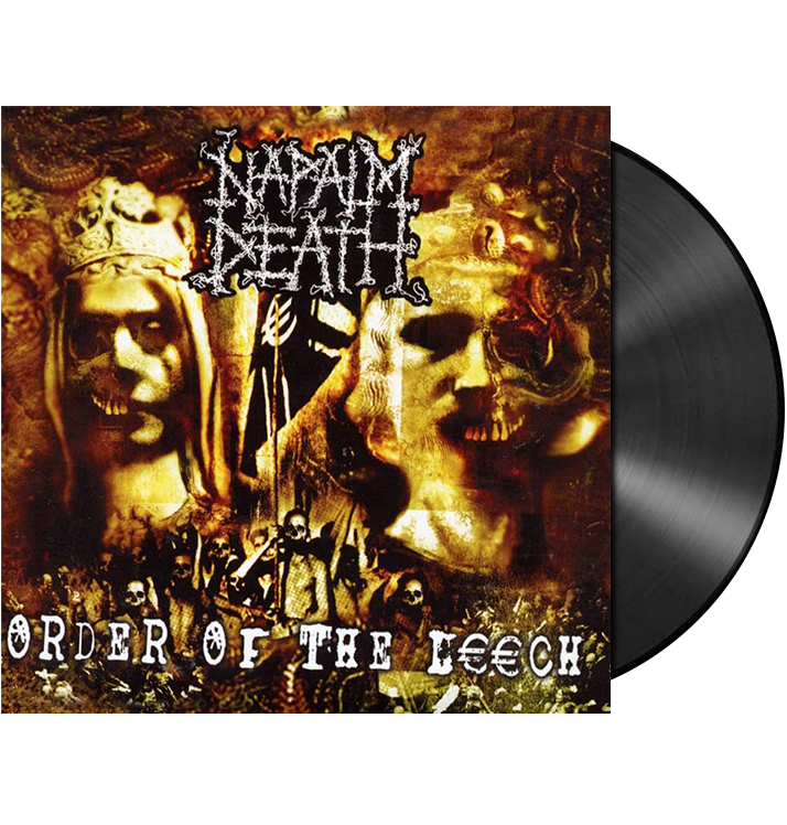 NAPALM DEATH - 'Order Of The Leech' LP