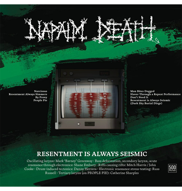 NAPALM DEATH - 'Resentment Is Always Seismic - A Final Throw Of Throes' DigiCD