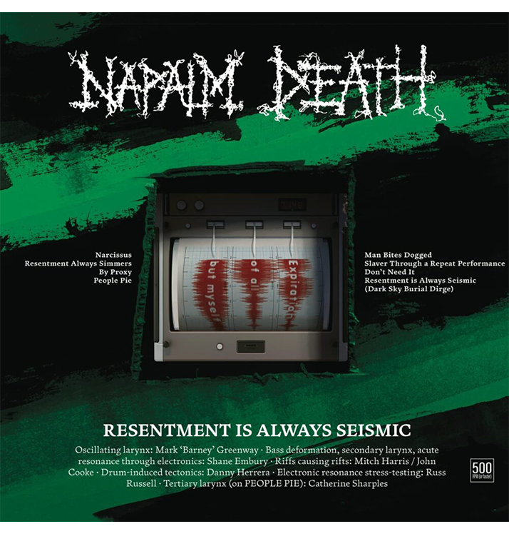 NAPALM DEATH - 'Resentment Is Always Seismic - A Final Throw Of Throes' CD