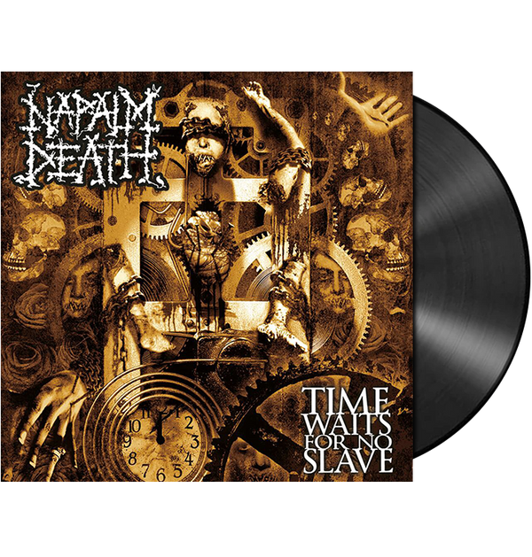 NAPALM DEATH - 'Time Waits for No Slave' LP